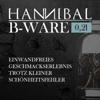 Hannibal Gin B-Ware 0,2l Verschiedene Sorten